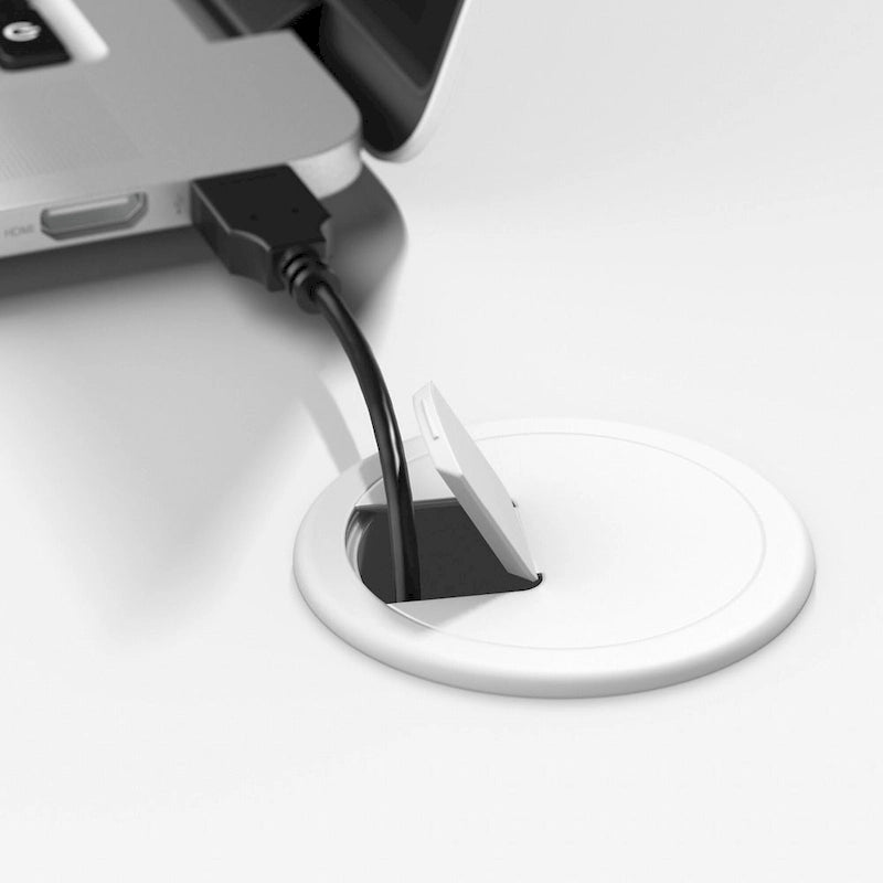 72W L-Shaped Computer Desk with Storage