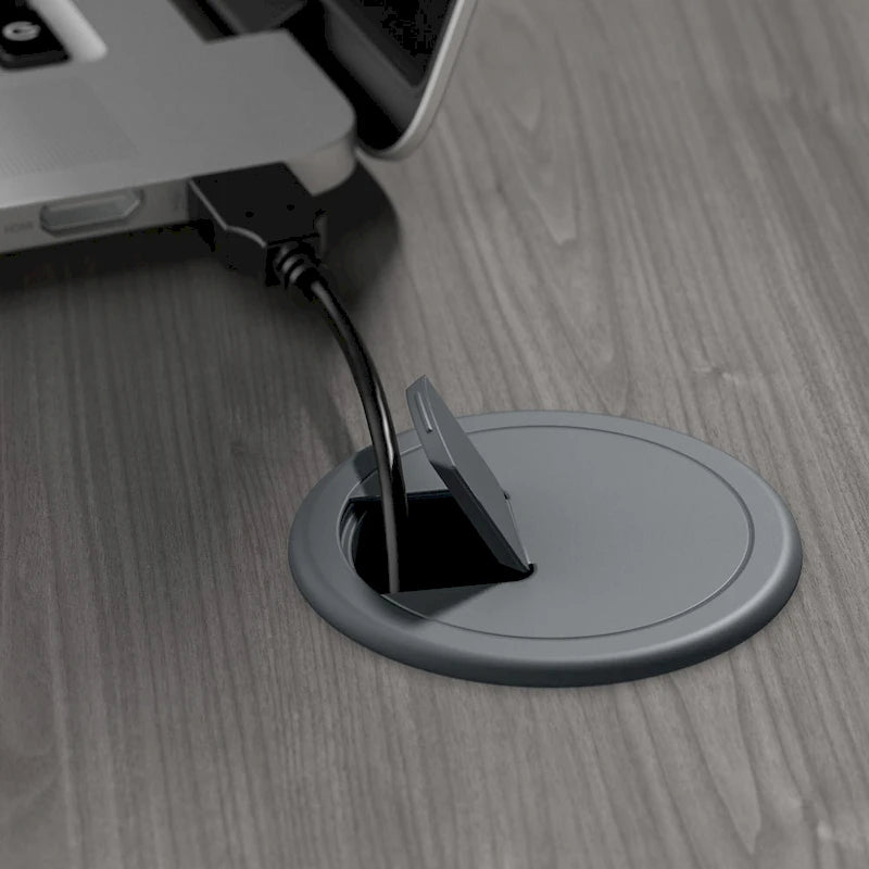 72W L-Shaped Computer Desk with Storage