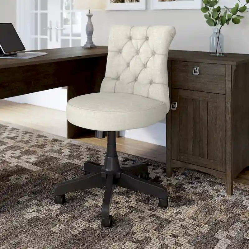 Mid Back Tufted Office Chair