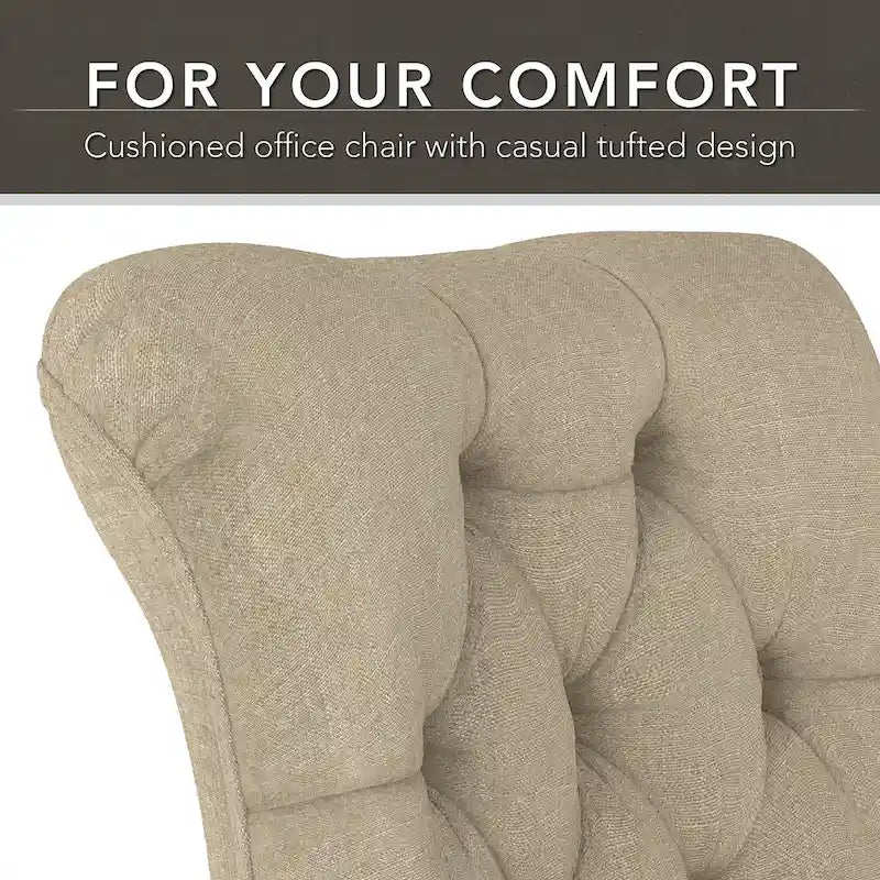 Mid Back Tufted Office Chair