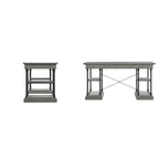 Cornice 1-Drawer Storage Writing Desk