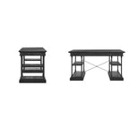 Cornice 1-Drawer Storage Writing Desk
