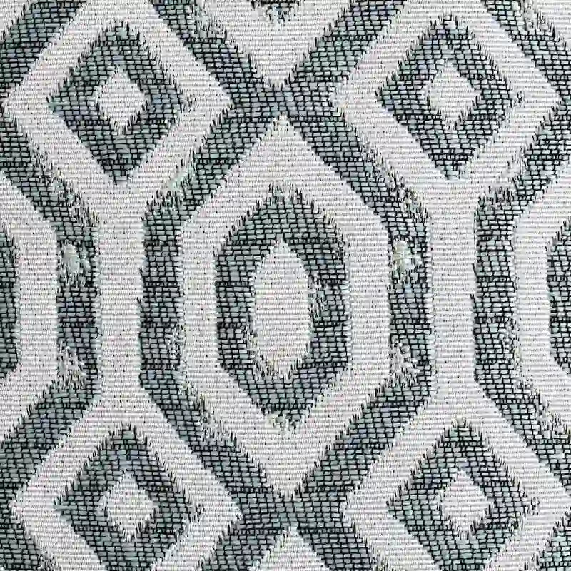 Indoor/Outdoor Square Pouf Ottoman 18x18