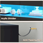 8-Laden Commode met LED-stripverlichting