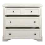 3-Drawer Chest with Rustic Finish