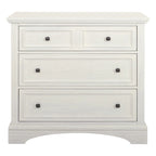 3-Drawer Chest with Rustic Finish