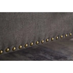 Storage Bench with Upholstered Seat, 59 Inch