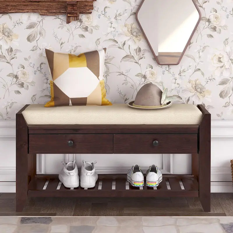 Entryway Storage Bench