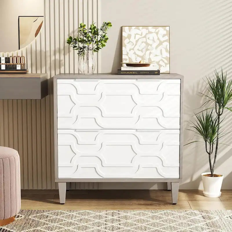 2-Drawer Lateral File Cabinet for Home Office
