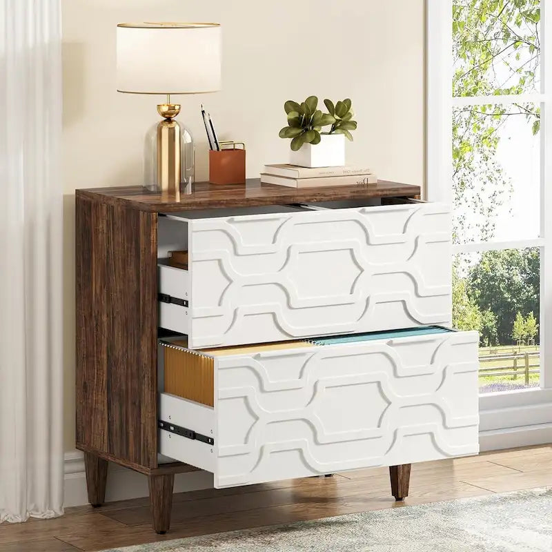 2-Drawer Lateral File Cabinet for Home Office