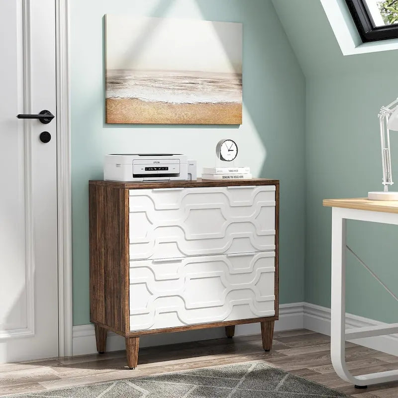 2-Drawer Lateral File Cabinet for Home Office