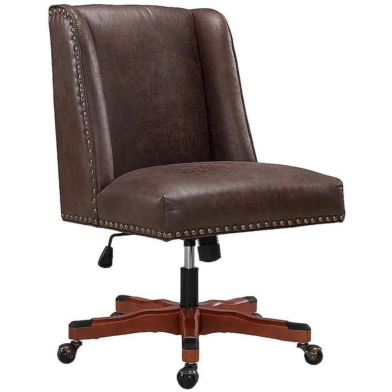 Home Office Swivel Chair with Adjustable Height and Casters