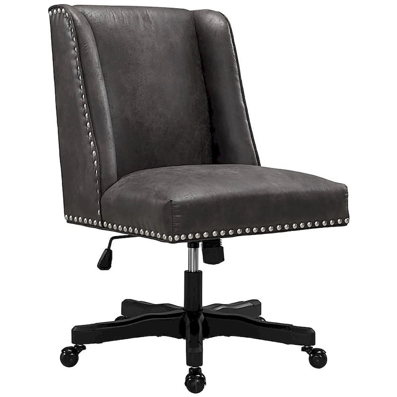 Home Office Swivel Chair with Adjustable Height and Casters