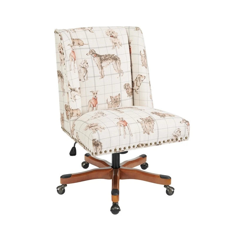Home Office Swivel Chair with Adjustable Height and Casters