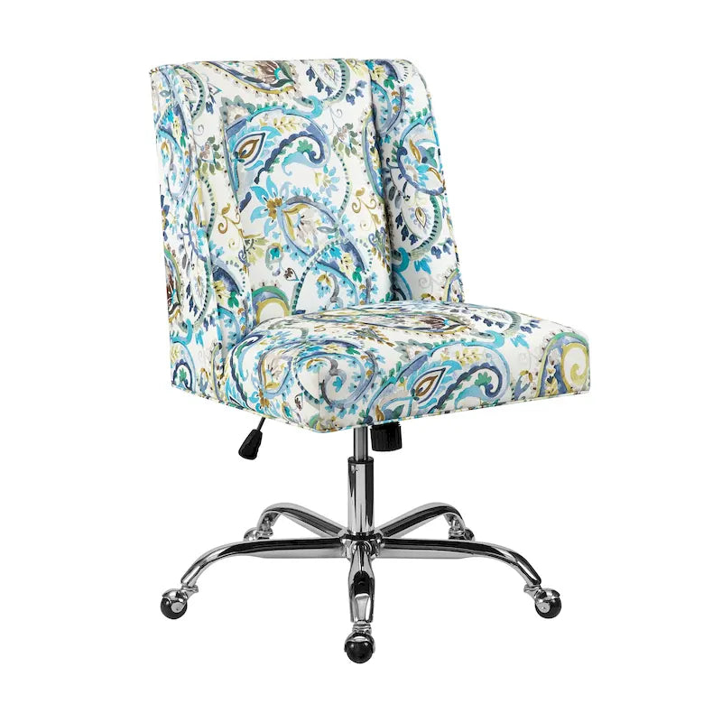 Home Office Swivel Chair with Adjustable Height and Casters