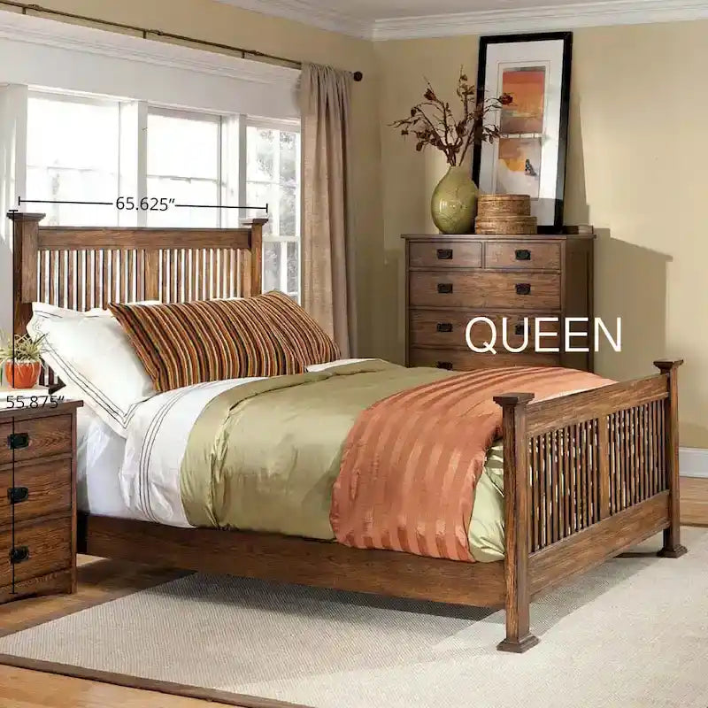 Solid Wood Slat Headboard (Headboard Only)