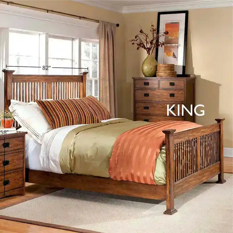 Solid Wood Slat Headboard (Headboard Only)
