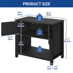 40-50 Gallon Aquariummeubel met Kast en Stopcontacten