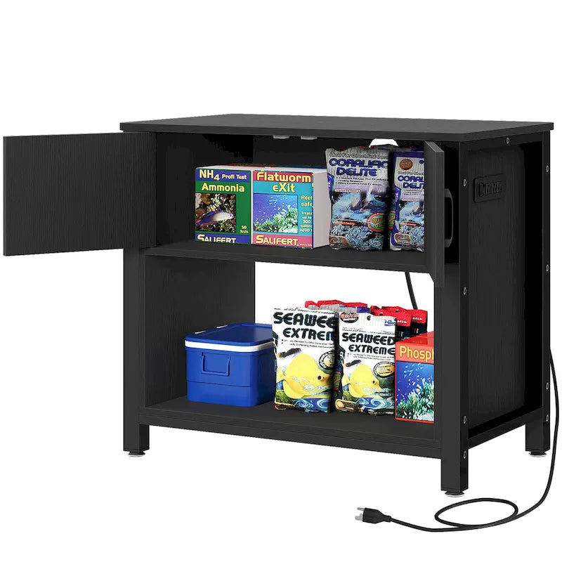 40-50 Gallon Aquariummeubel met Kast en Stopcontacten