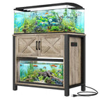 40-50 Gallon Aquariummeubel met Kast en Stopcontacten