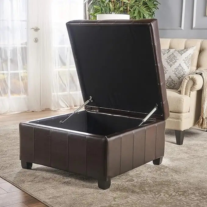 Storage Ottoman with Lid