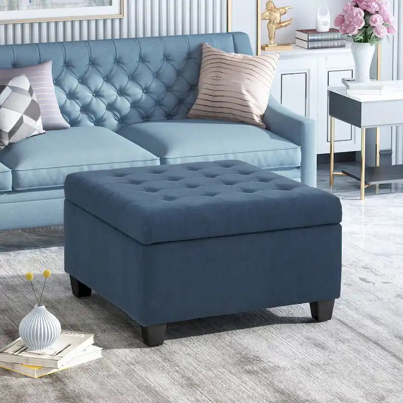 Storage Ottoman with Lid
