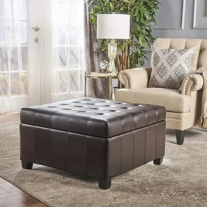 Storage Ottoman with Lid