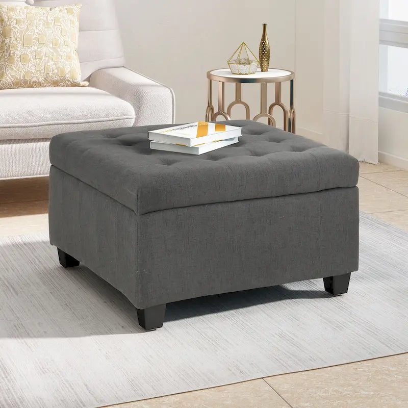Storage Ottoman with Lid