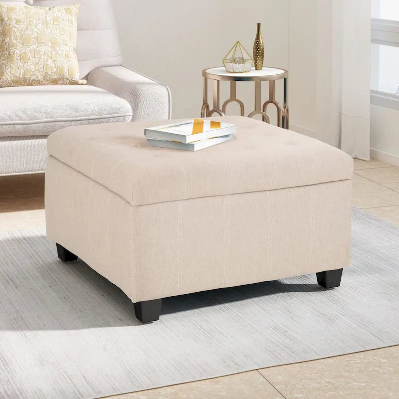 Storage Ottoman with Lid