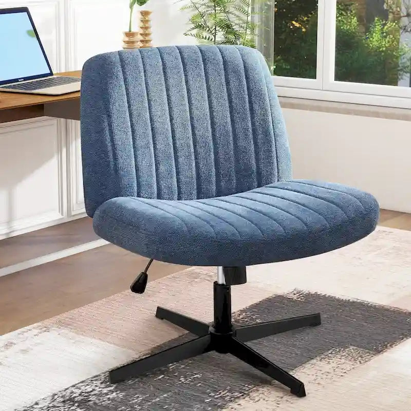 Adjustable Fabric Office Chair with Swivel Base