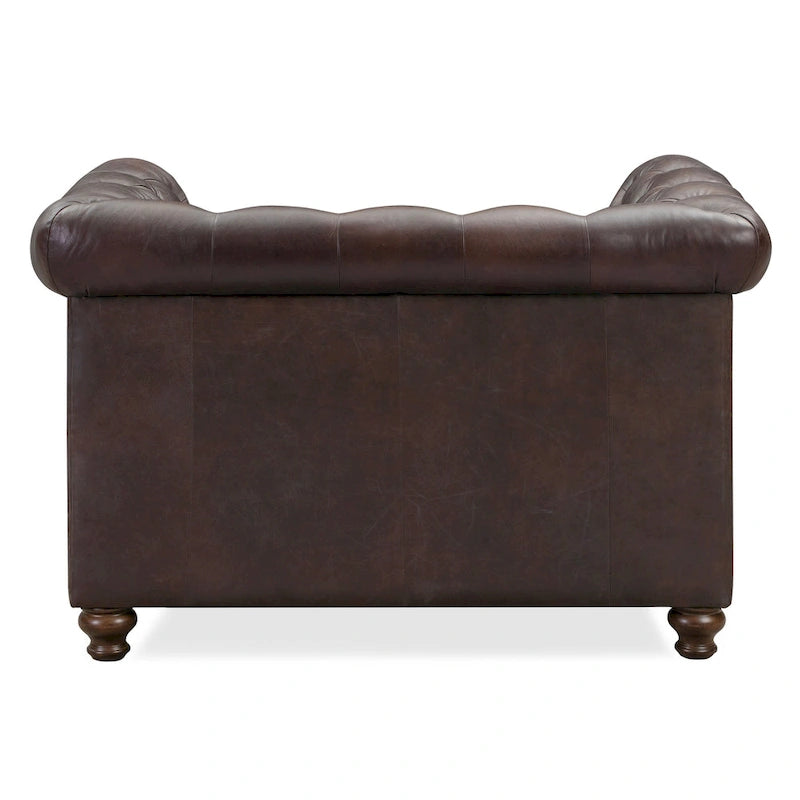 Lyon Lounge Chair - Genuine Italian Leather