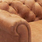 Lyon Lounge Stoel - Echt Italiaans Leer