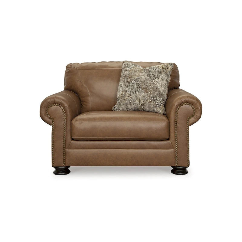 Caramel Oversized Chair - 54W x 40D x 40H