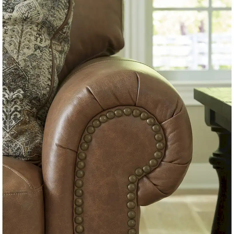 Karamel Oversized Stoel - 54B x 40D x 40H