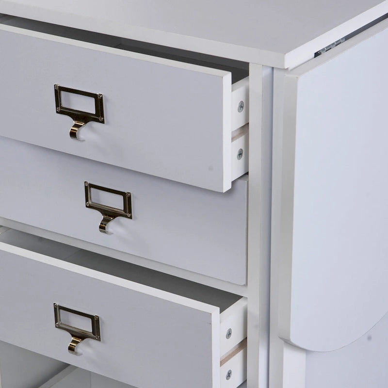 Uitvouwbare organizer en knutseltafel