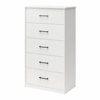 Hoge dressoir met 5 laden en soepele metalen rails