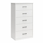 Hoge dressoir met 5 laden en soepele metalen rails