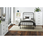 Hoge dressoir met 5 laden en soepele metalen rails
