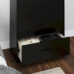 Hoge dressoir met 5 laden en soepele metalen rails