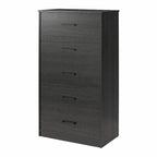 Hoge dressoir met 5 laden en soepele metalen rails