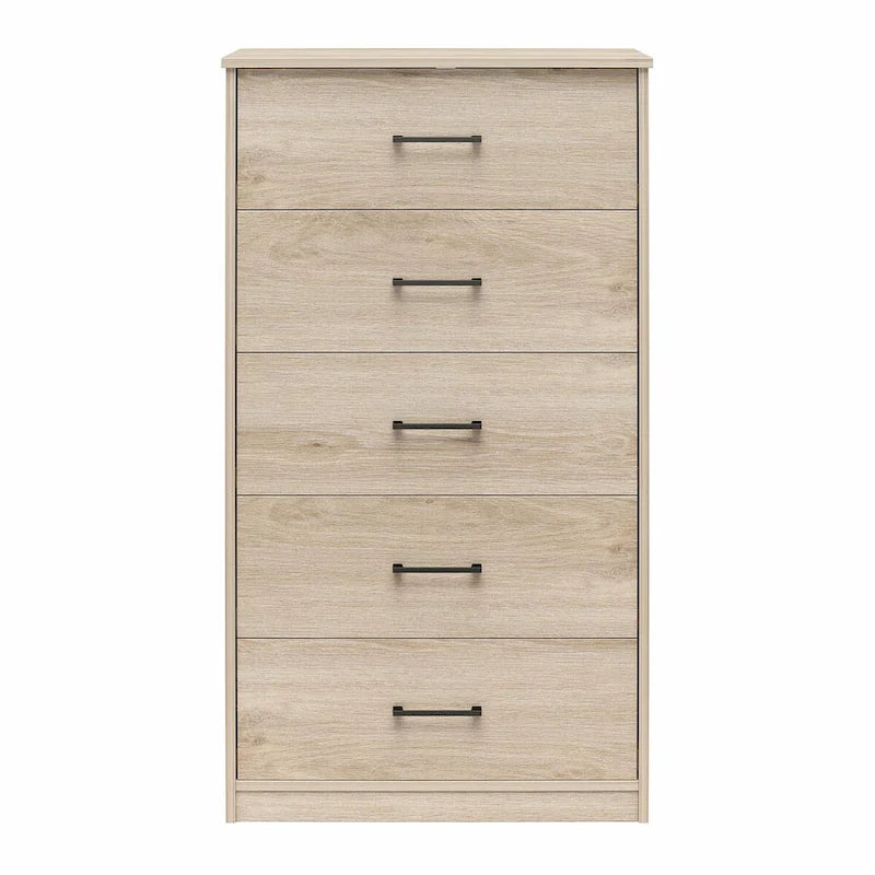 Hoge dressoir met 5 laden en soepele metalen rails