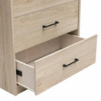 Hoge dressoir met 5 laden en soepele metalen rails